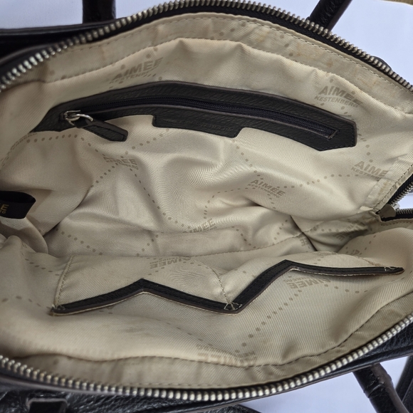 Aimee Kestenberg Black Leather Purse - Picture 6 of 8